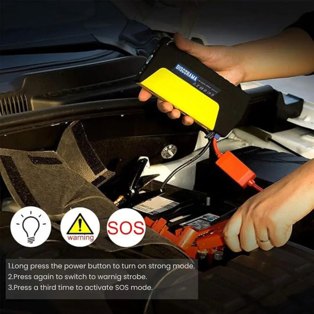 Multifunctional 50800mAh Engine Jump Starter AiLog